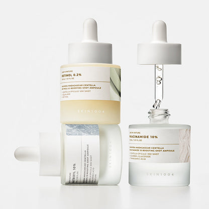 SKIN1004 Madagascar Centella Niacinamide 10 Ampoule Booster Éclat 30ml