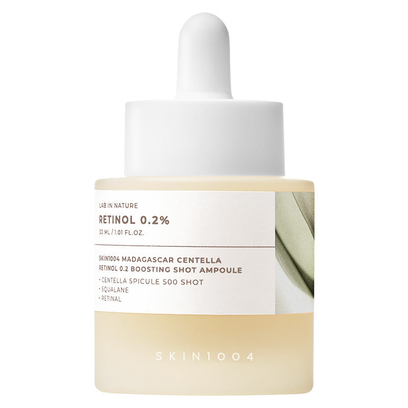 SKIN1004 Madagascar Centella Retinol 0.2 Boosting Shot Ampoule Sérum Anti-Âge 30ml