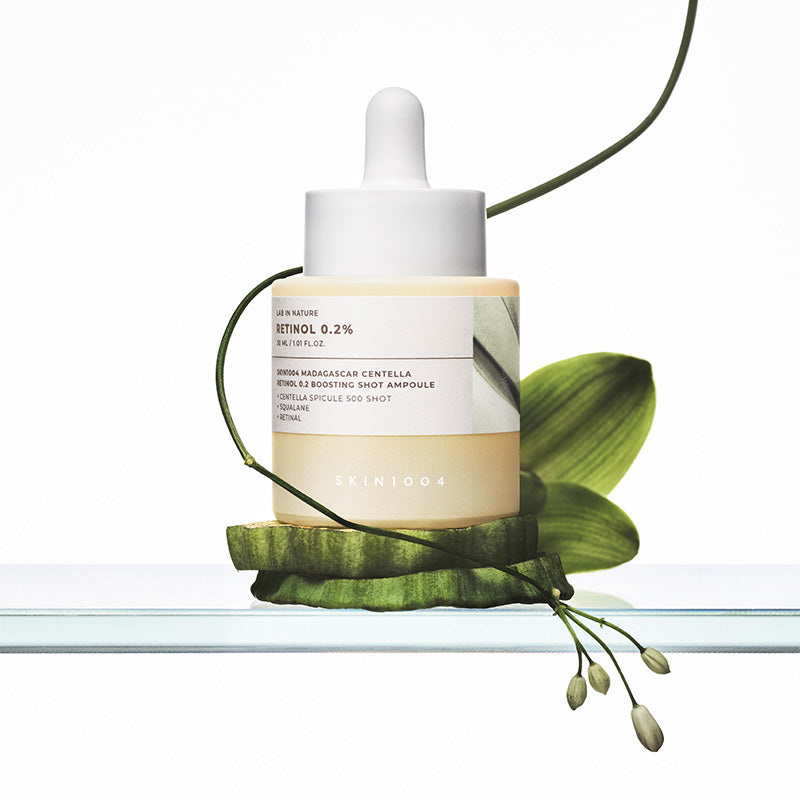 SKIN1004 Madagascar Centella Retinol 0.2 Boosting Shot Ampoule Sérum Anti-Âge 30ml