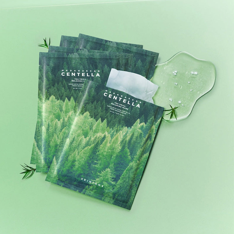 SKIN1004 Madagascar Centella Tea-Trica Masque Relaxant Apaisant 1pc