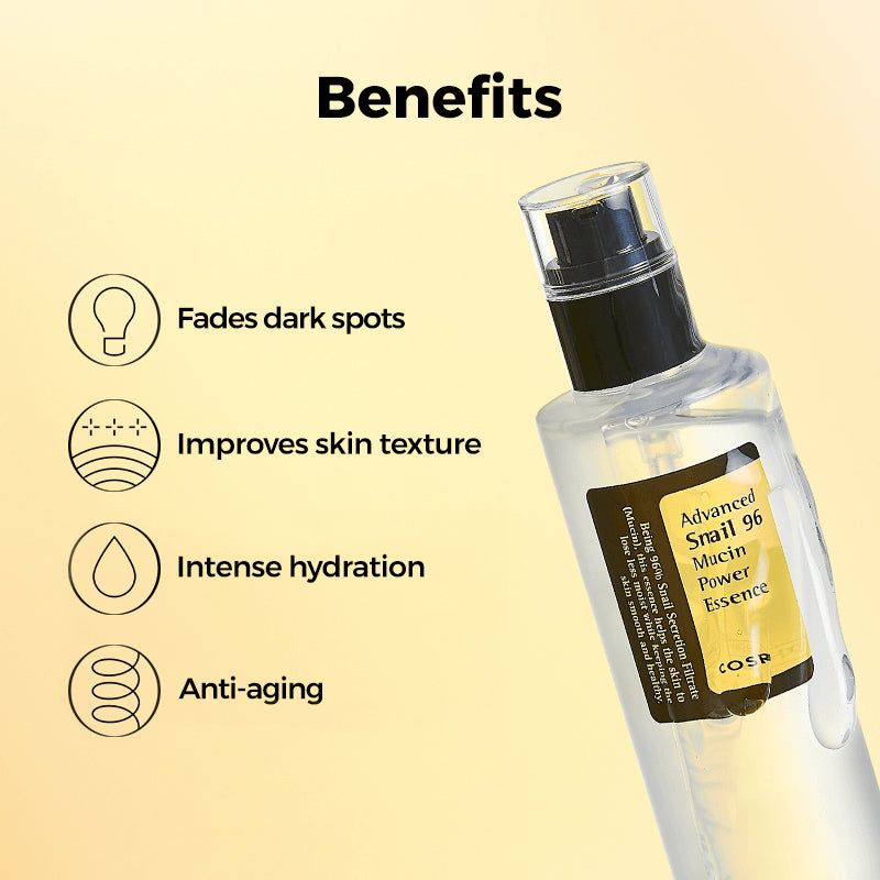 COSRX Advanced Snail 96 Mucin Power Essence Hydratante 100ml