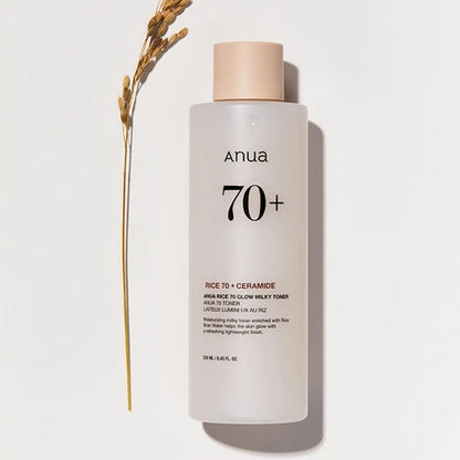 Pack Éclat & Hydratation au Riz – Anua Rice 70+ & Rice 7+