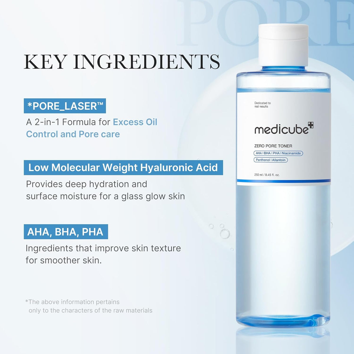Medicube Zero Pore Tonique 250ml