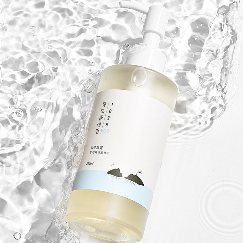 ROUND LAB 1025 Dokdo Cleansing Oil Huile Démaquillante Apaisante 200ml