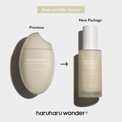 Haruharu Wonder Black Rice Hyaluronic Anti-Wrinkle Sérum Visage 50ml